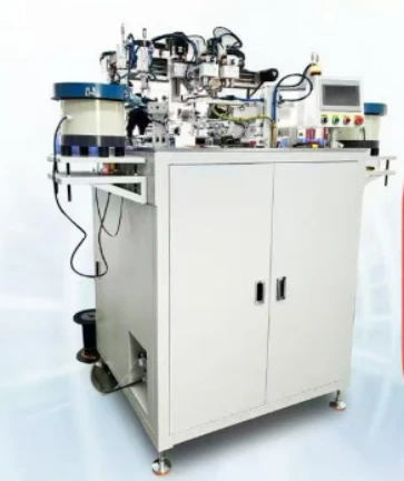Máy cuộn dây hình xuyến tiêu chuẩn tự động trạm kép
